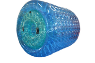 PVC 1.8M زورب الكرة المياه دائمة، والأسطوانة المياه الزرقاء حسب الطلب