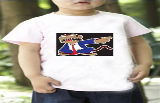 المنشط الاطفال كهربائيا المنتجات EL الصوت تي شيرت XS، S، M، L، XL