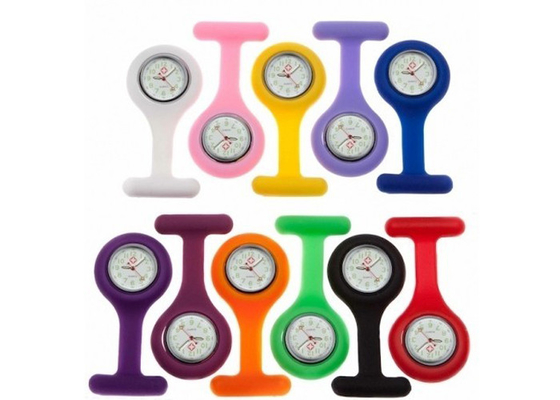 اليابان حركة مخصصة أو حركة الصين هلام السيليكون ووتش ممرضة فوب / 85 * 39MM