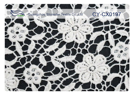أقمشة الدانتيل مطرز الصديقة للبيئة لفستان الزفاف CY-CX0197