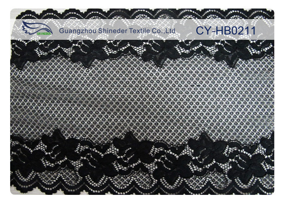 أزياء 100 ٪ نايلون أقمشة الدانتيل ، OEM / ODM مخصص خدمة العرض CY-HB0211